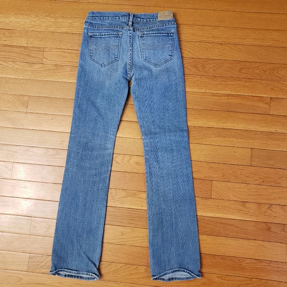 Girls Abercrombie Size 10 Denim Jeans Haley - Picture 5 of 9